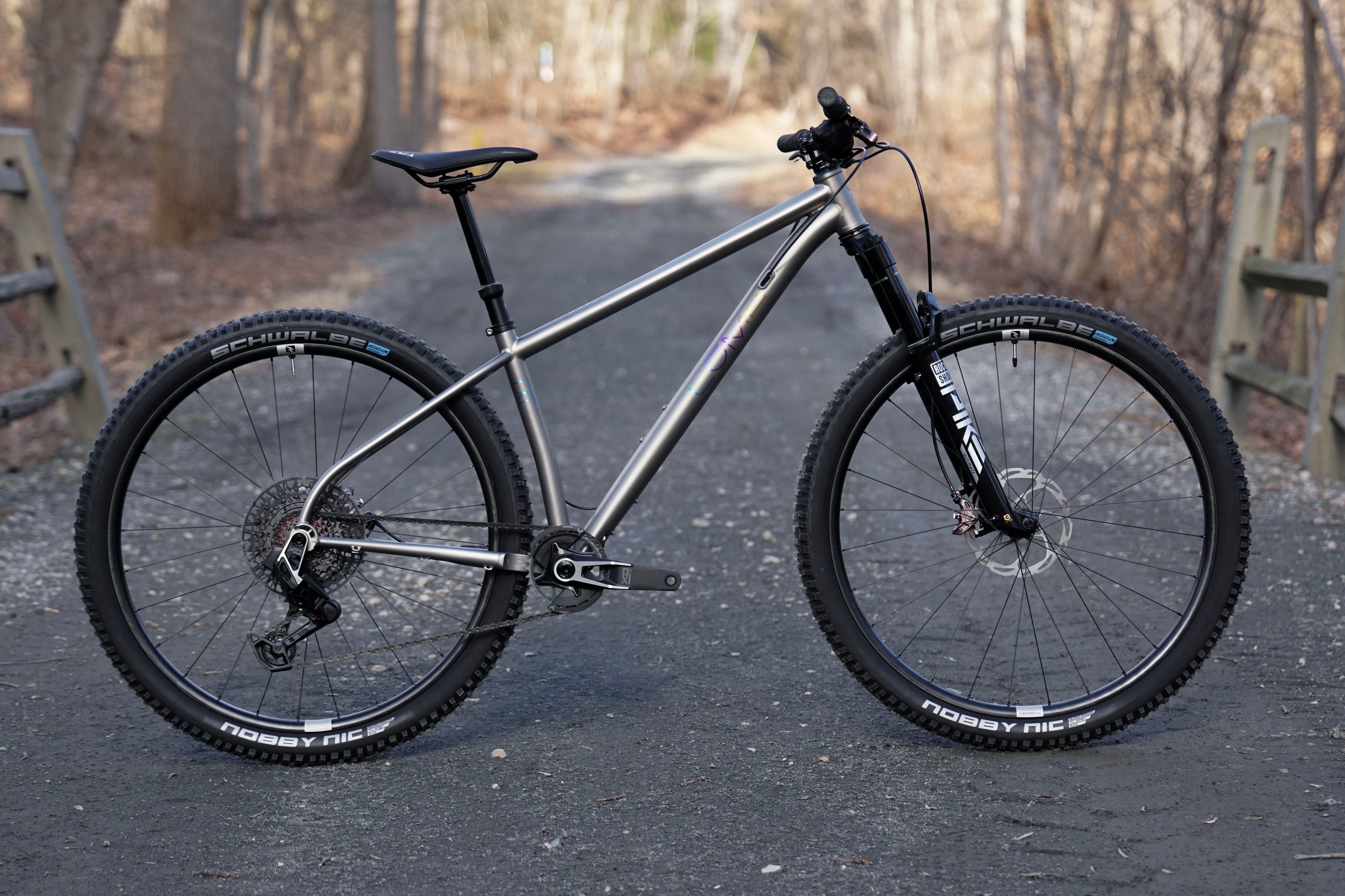 Luma Cycles En Fuego Titanium Hardtail Mountain Bike Ti