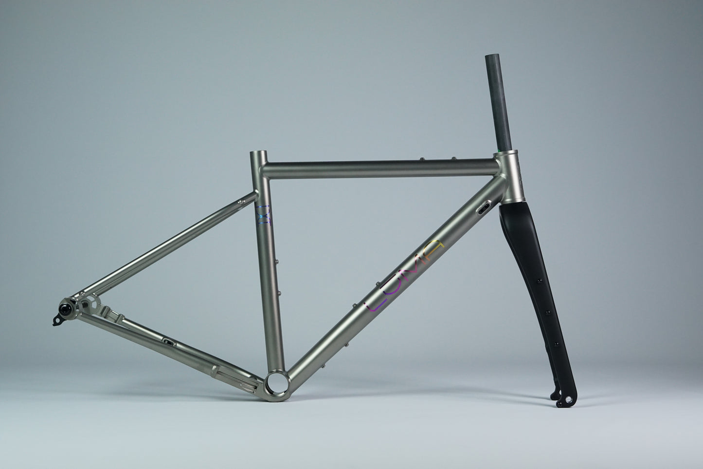 titanium gravel bike luma meridian profile 49cm frameset ti bike