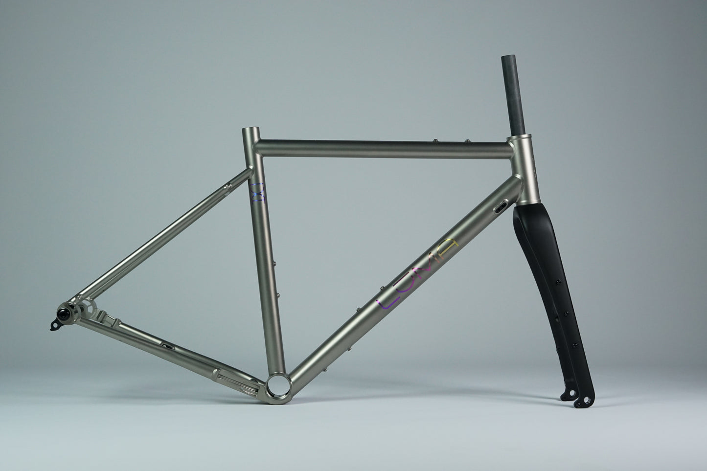 titanium grave bike luma meridian profile 54cm frameset ti bike